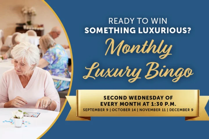 Heritage House of Portage | Monthly Luxury Bingo