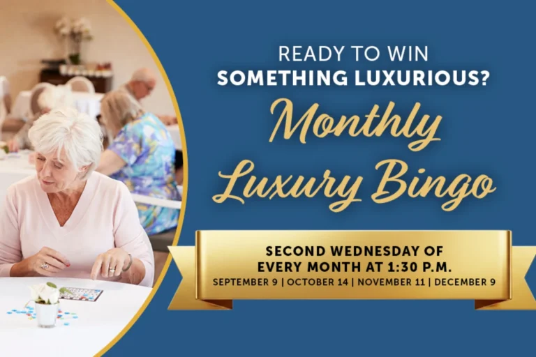 Heritage House of Portage | Monthly Luxury Bingo